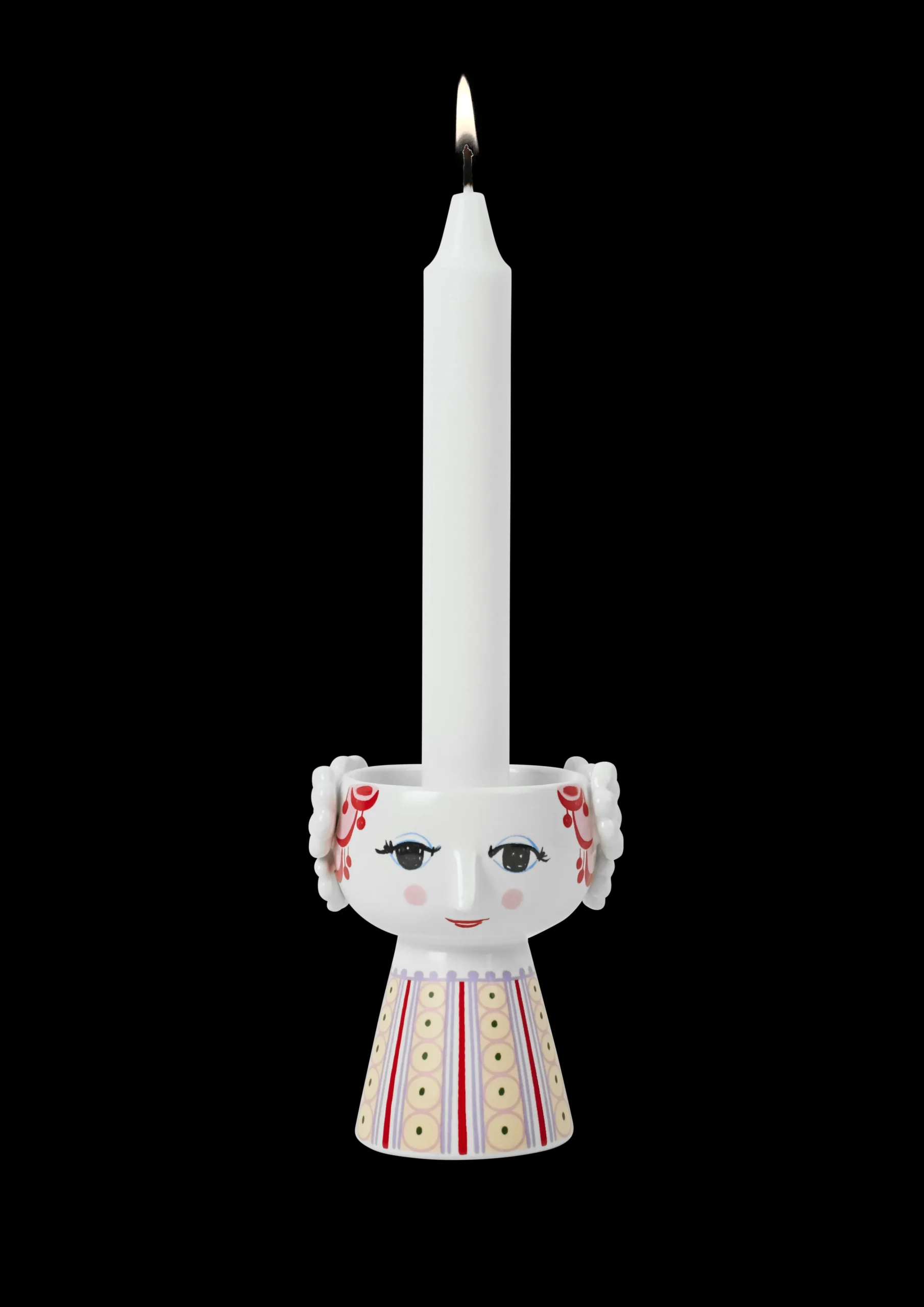 Eva Lysestage H9.5 cm lavendel | Køb her Lysestager & Stearinlys|Kronelysestager