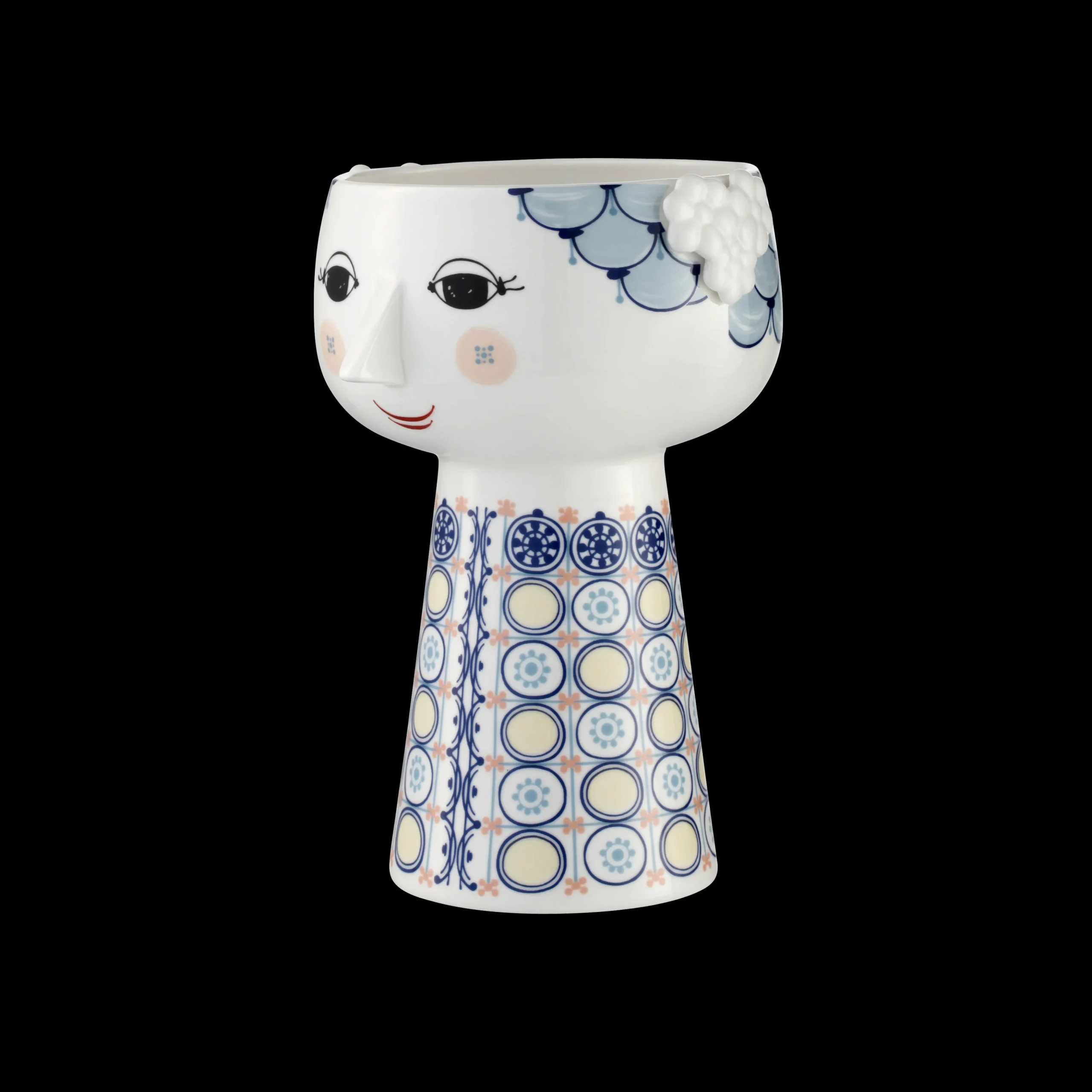 Best Vase H18.5 cm i blå fra serien Eva | Køb her Vaser & Urtepotteskjulere