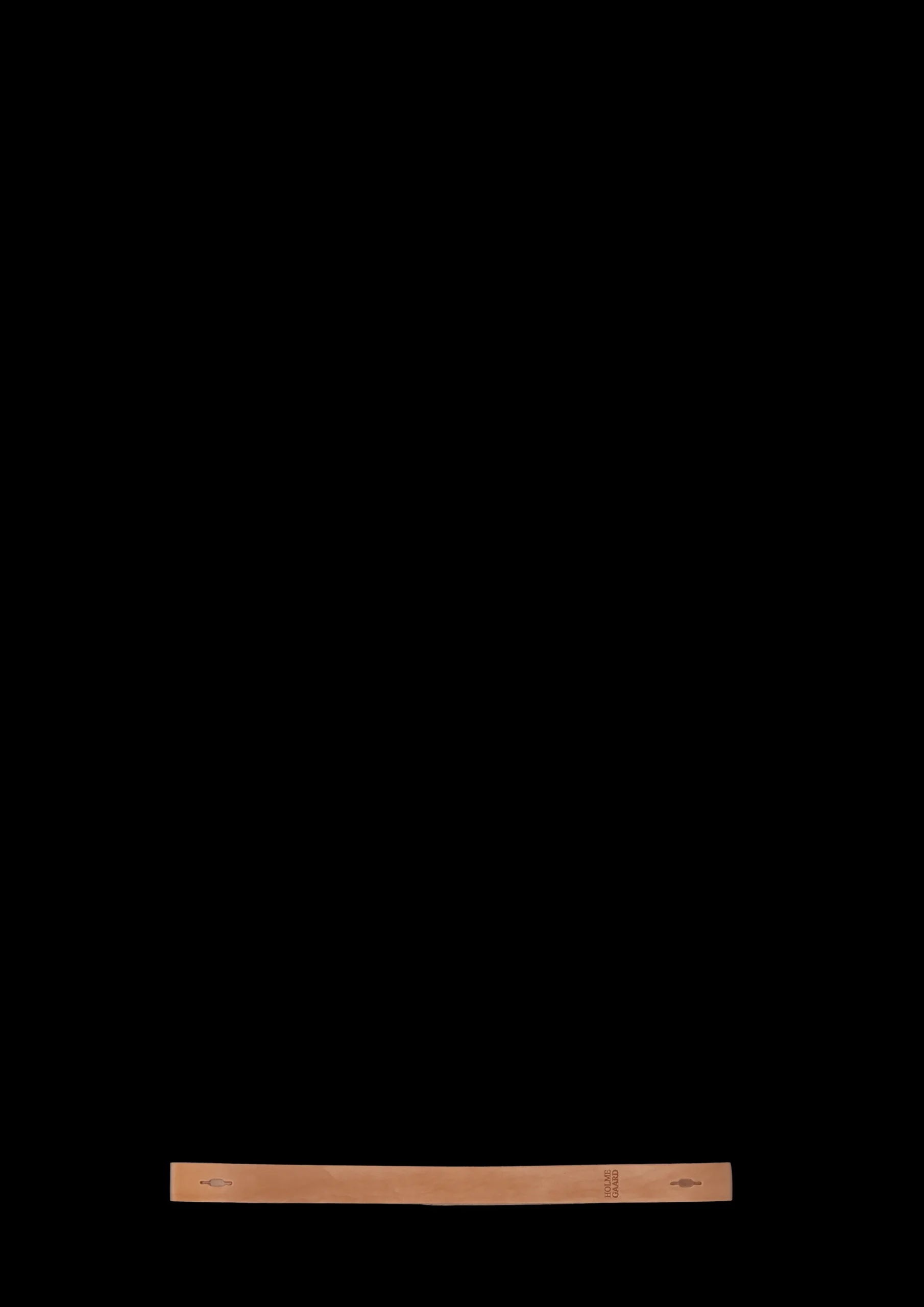 New Design with Light Læderstrop – Natur 2,7 mm Reservedele Og Tilbehør