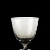 Glas på fod 35 cl i grå fra serien Flow | Køb her Vinglas|Nytår