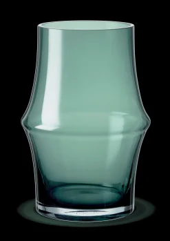 Hot Vase H21 cm i grøn fra serien ARC | Køb her Vaser & Urtepotteskjulere