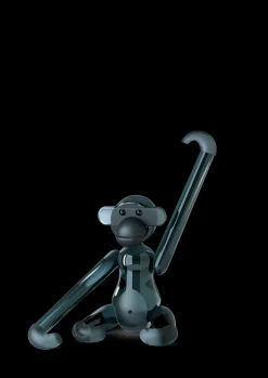 x Kay Bojesen Abe Lille – Smoke Glas, 14 cm Nyheder|Træfigurer & Skulpturer