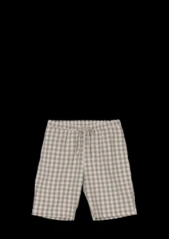 Online Ava shorts XS i grå fra serien Bæk&Bølge | Køb her Nattøj|Shorts