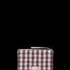 Bæk&Bølge Dalila Toiletbag 20x14 cm Chokolade/Hvid Tasker & Toilettasker