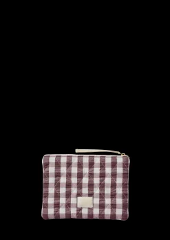 Bæk&Bølge Dalila Toiletbag 20x14 cm Chokolade/Hvid Tasker & Toilettasker