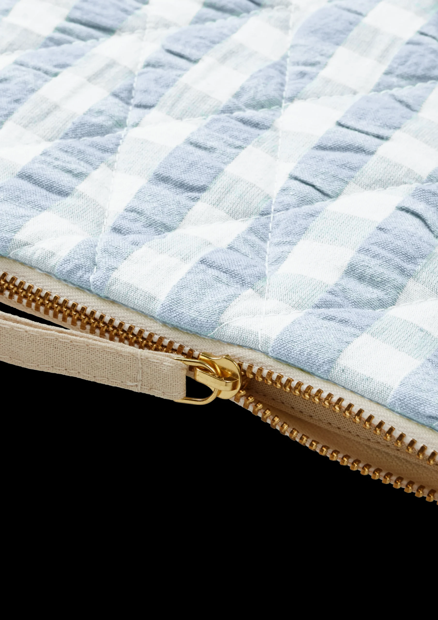 New Bæk&Bølge Dalila Toiletbag 20x14 cm Lys blå/Hvid Tasker & Toilettasker