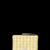 Best Bæk&Bølge Dalila Toiletbag 20x14 cm gul/hvid | Køb her Tasker & Toilettasker