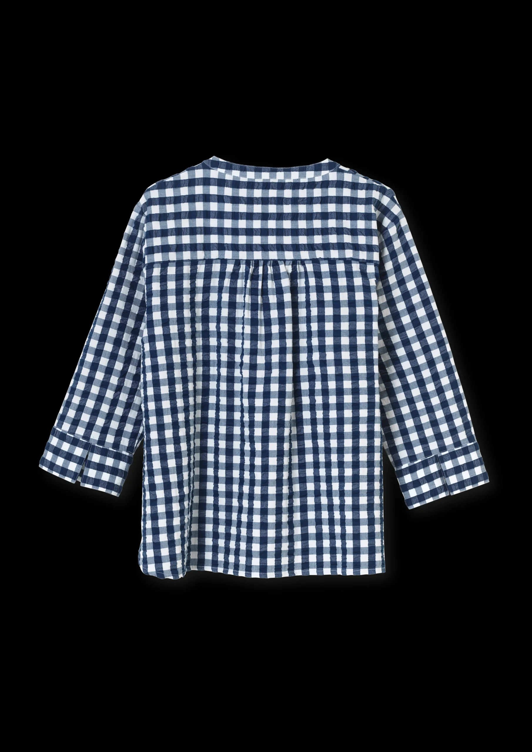 Online Bæk&Bølge Irene bluse XS mørk blå/hvid | Køb her Nattøj|Toppe