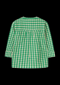 Discount Bæk&Bølge Irene shirt S/M grøn/sand | Køb her Nattøj|Toppe