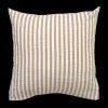 Outlet Bæk&Bølge Lines Pudebetræk 63x60 cm sand/hvid Pudebetræk