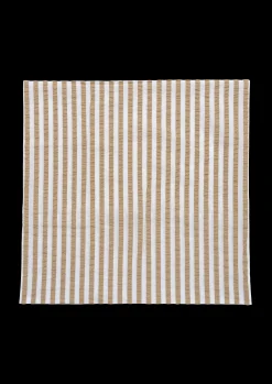 Outlet Bæk&Bølge Lines Pudebetræk 63x60 cm sand/hvid Pudebetræk