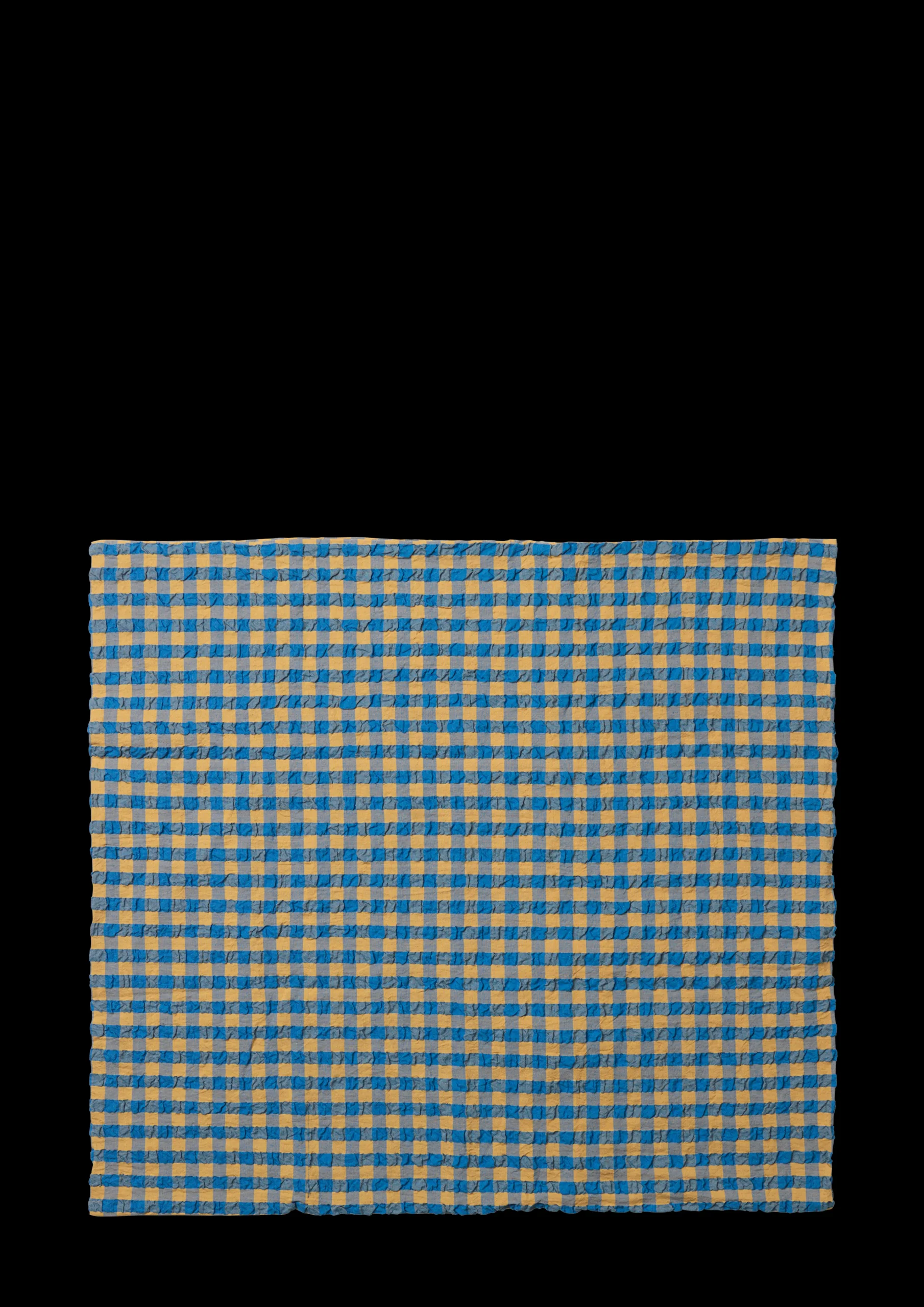 Sale Bæk&Bølge Pudebetræk 60x50 cm blå/okker SE | Køb her Pudebetræk