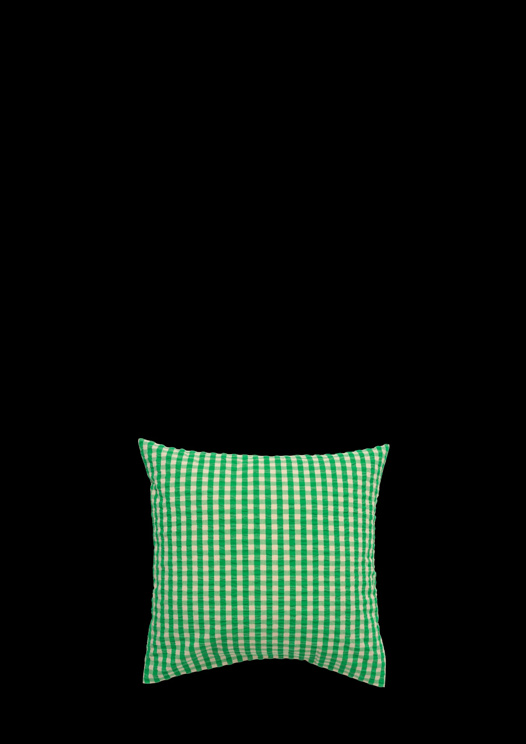 Discount Bæk&Bølge Pudebetræk 63x60 cm grøn/sand DK | Køb her Pudebetræk