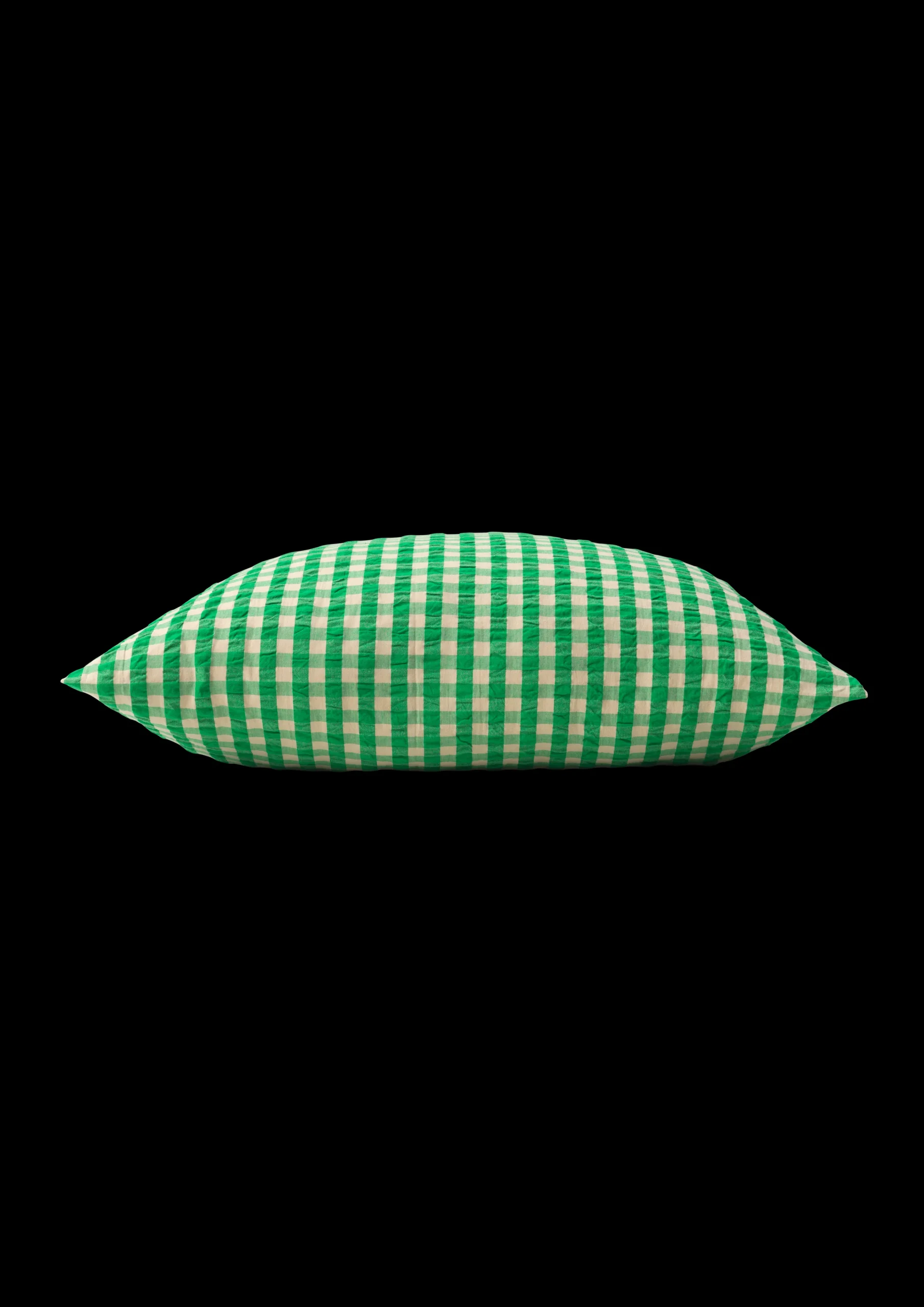 Discount Bæk&Bølge Pudebetræk 63x60 cm grøn/sand DK | Køb her Pudebetræk