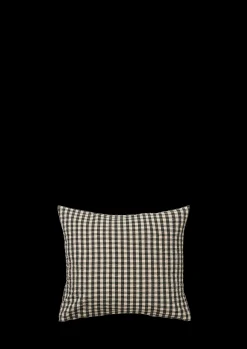 Outlet Bæk&Bølge Pudebetræk 60x50 cm sort/sand SE | Køb her Pudebetræk