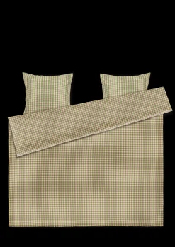 Bæk&Bølge Sengetøj 200x220 cm grøn/soft pink DK Sengetæj