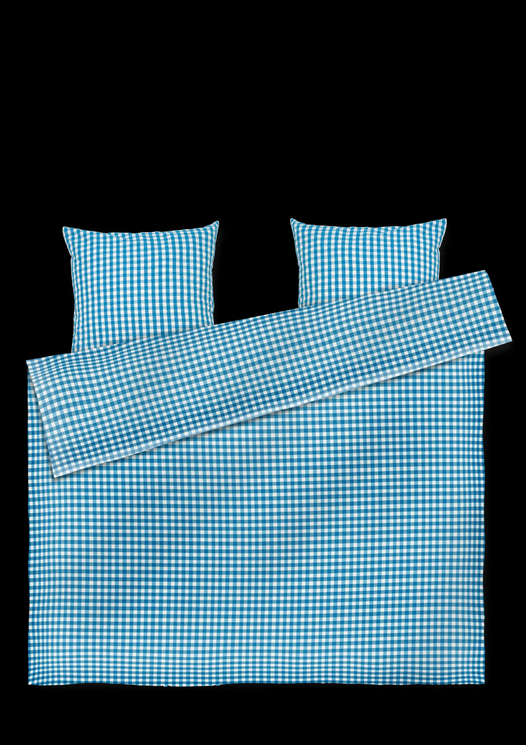 New Bæk&Bølge Sengetøj 200x220 cm blå/birk DK - Køb her Sengetæj