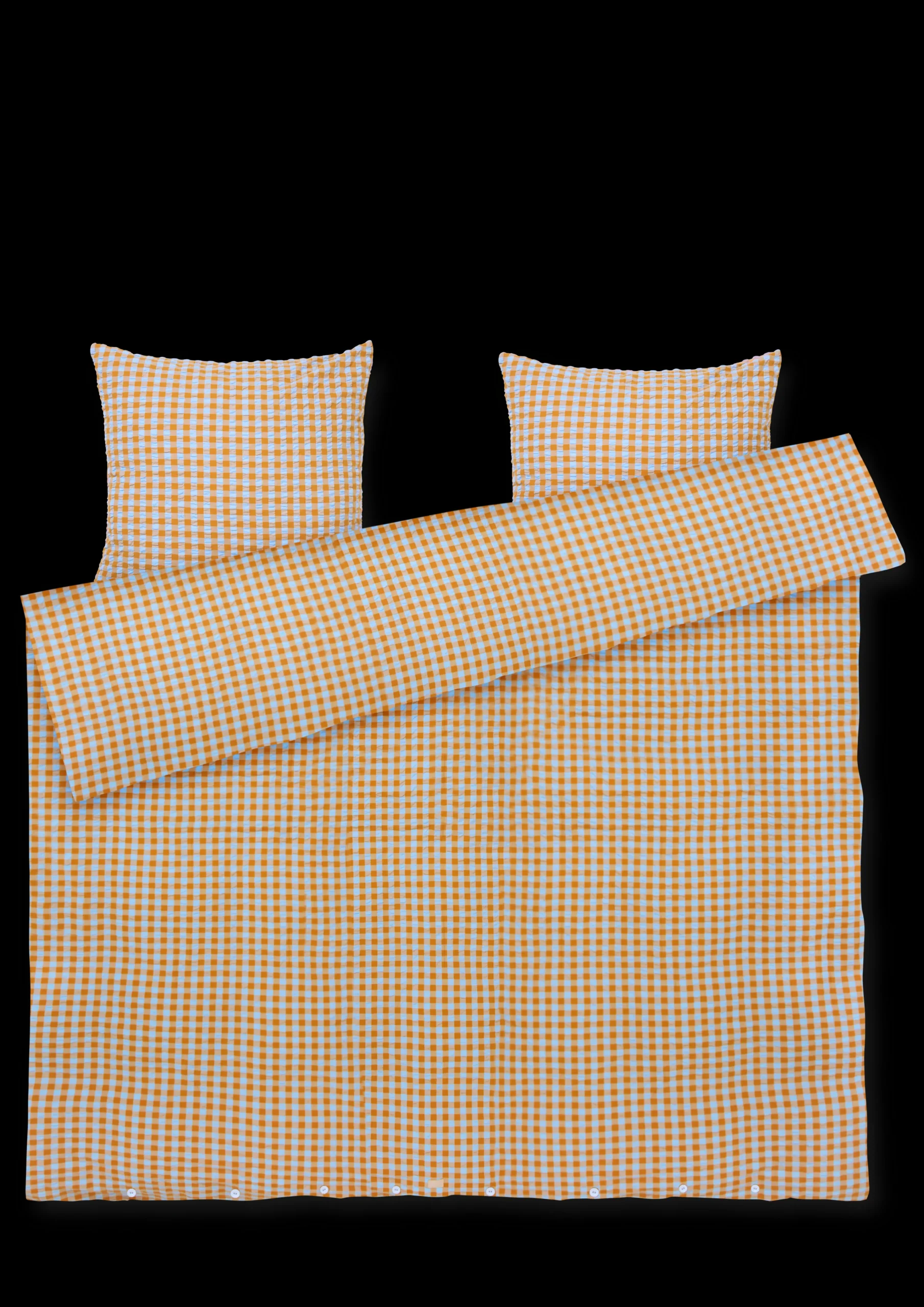 Hot Bæk&Bølge Sengetøj 220x220 cm lys blå/sand SE | Køb her Sengetæj