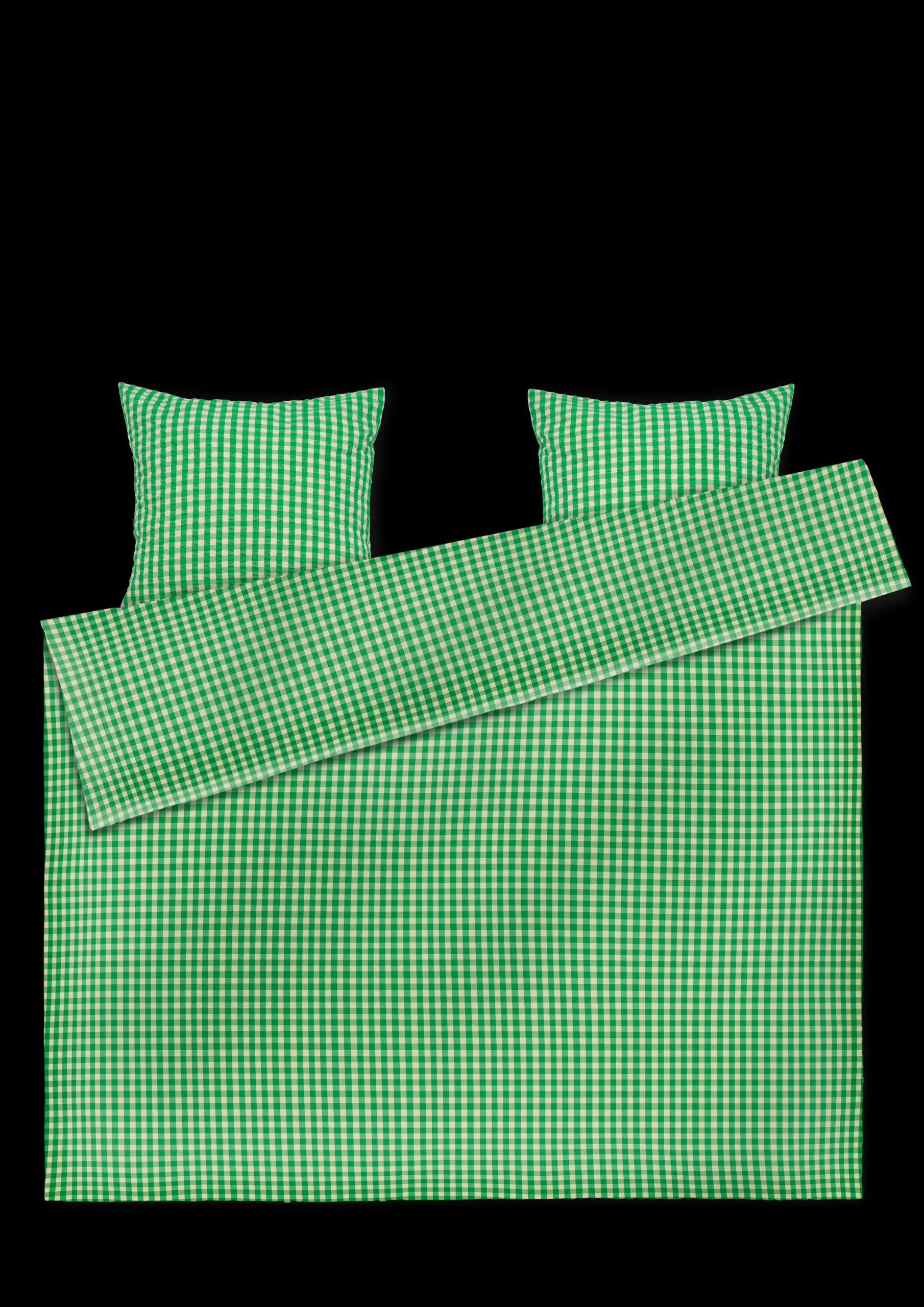 Sale Bæk&Bølge Sengetøj 200x220 cm grøn/sand DK | Køb her Sengetæj