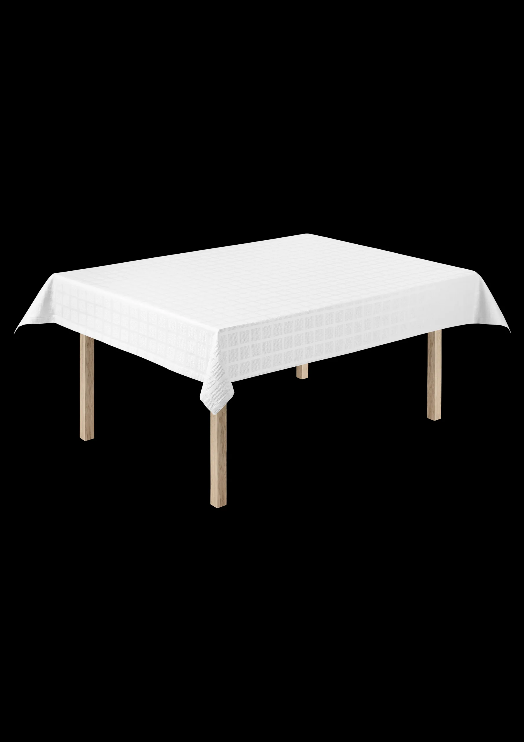 Discount Brick Damaskdug 150x270 cm hvid - Køb her Duge|Duge