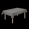 New Damaskdug 150x220 cm i grå fra serien Piquet | Køb her Duge|Duge