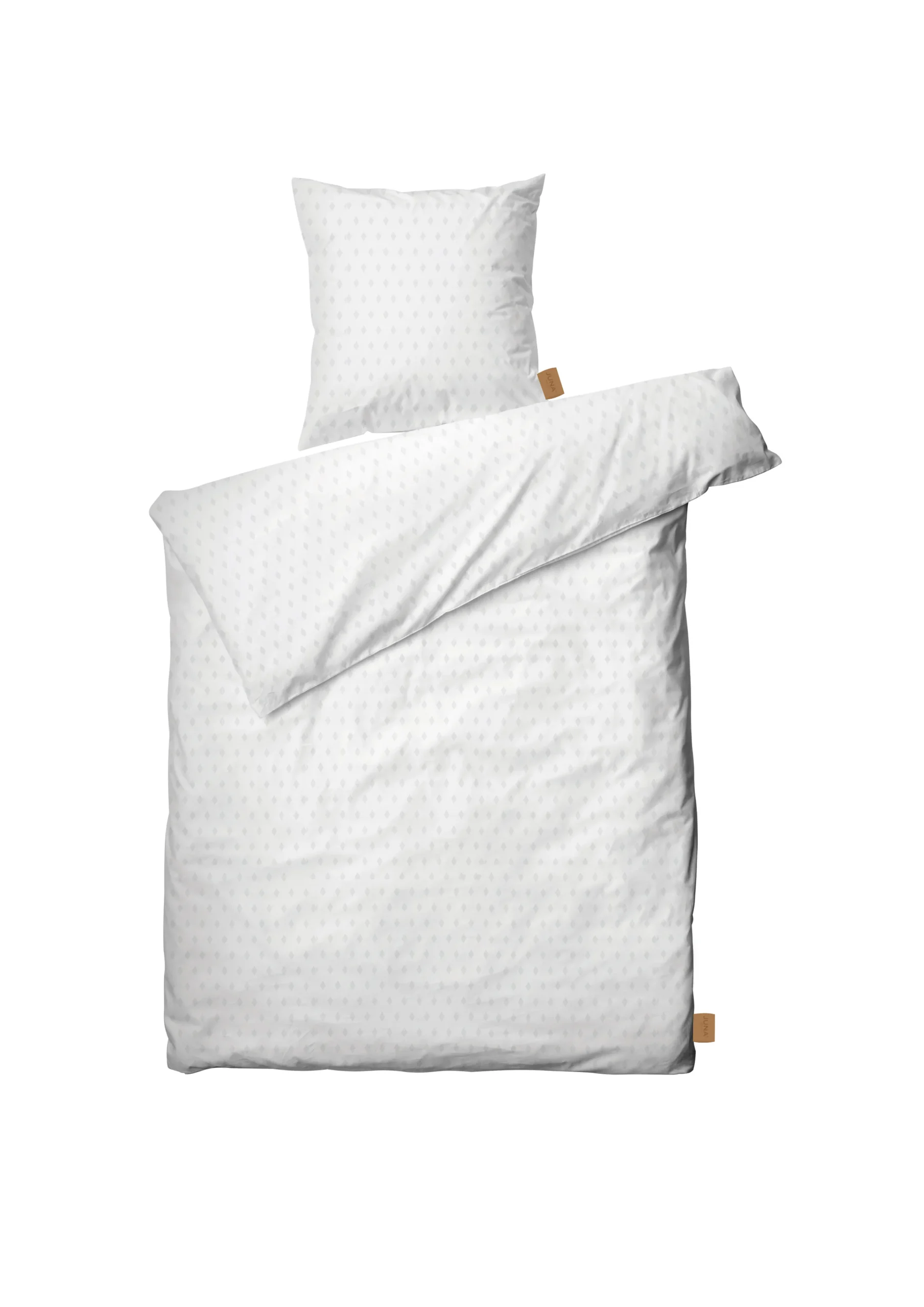 Clearance Diamant Sengetøj 150x210 cm hvid SE | Køb her Sengetæj