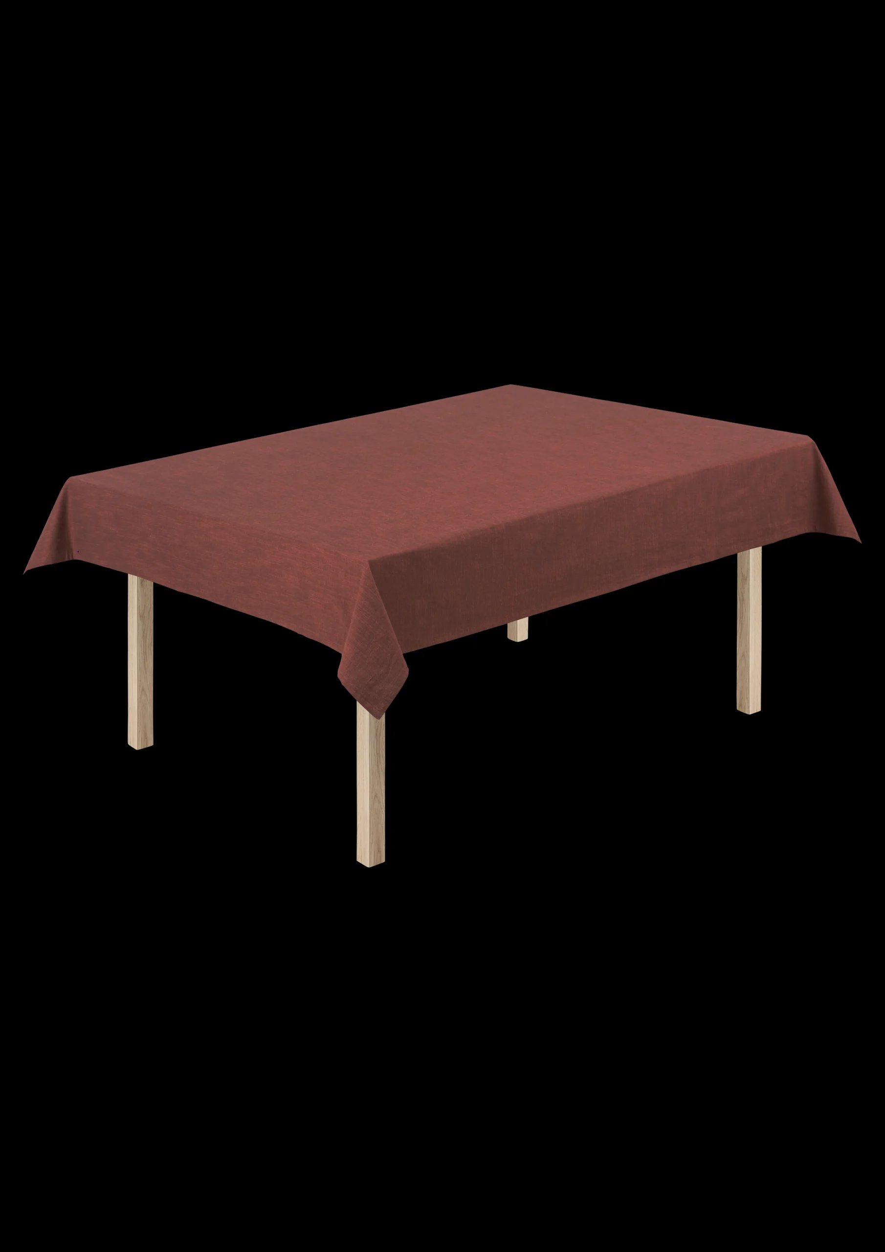 Clearance Dug 150x220 cm i brun fra serien Basic | Køb her Duge|Duge
