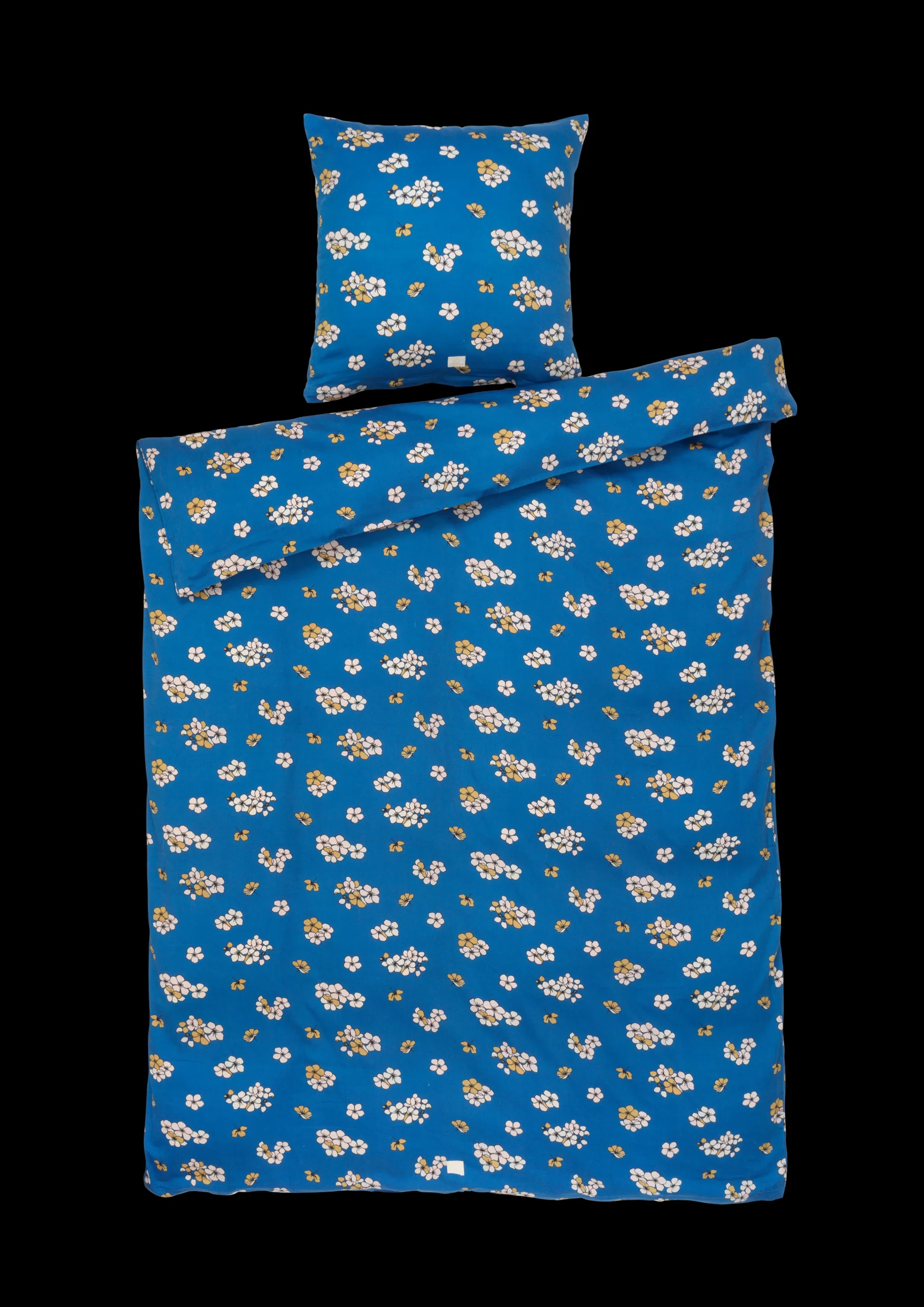 Sale Grand Pleasantly Sengetøj 220x220 cm blå SE | Køb her Sengetæj