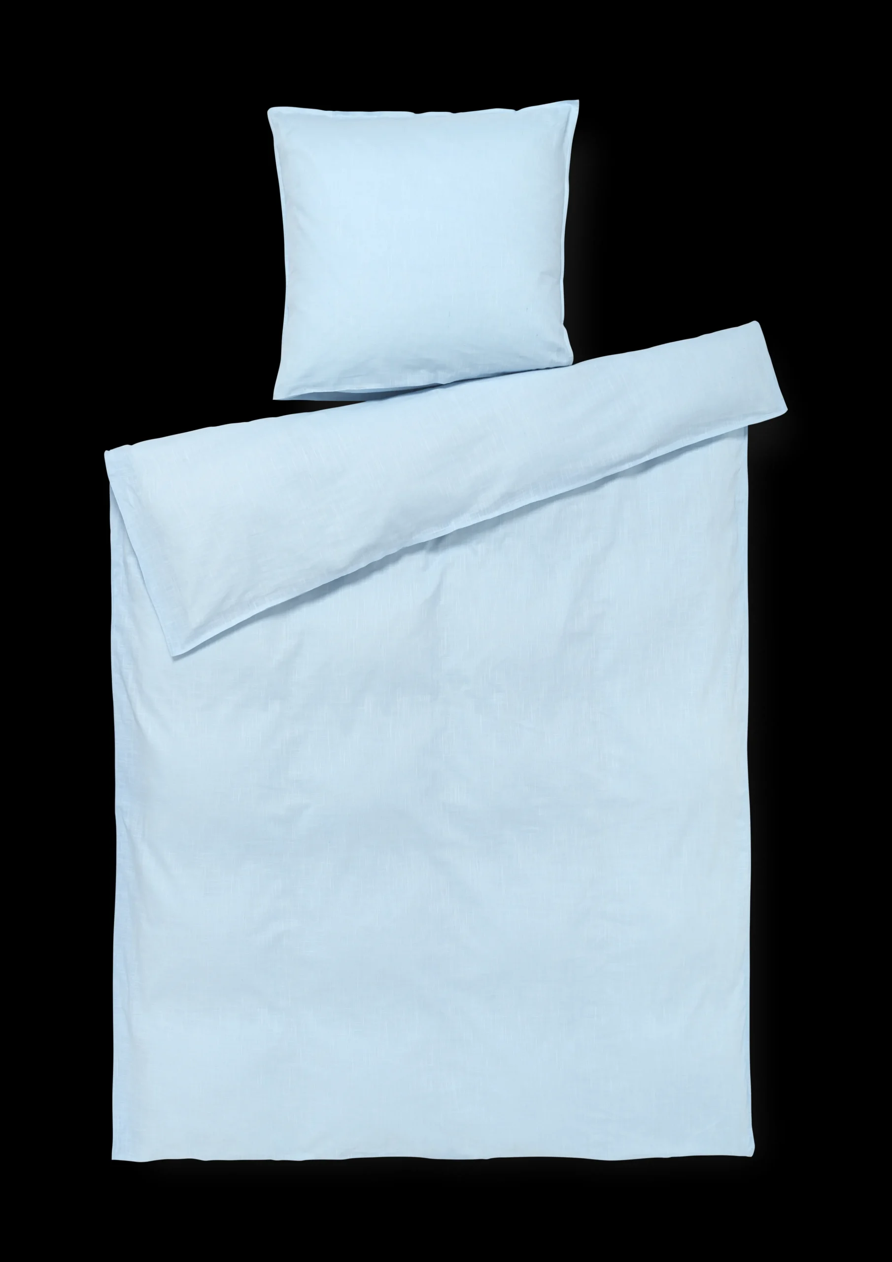 Discount Monochrome Sengetøj 150x210 cm lys blå SE | Køb her Sengetæj