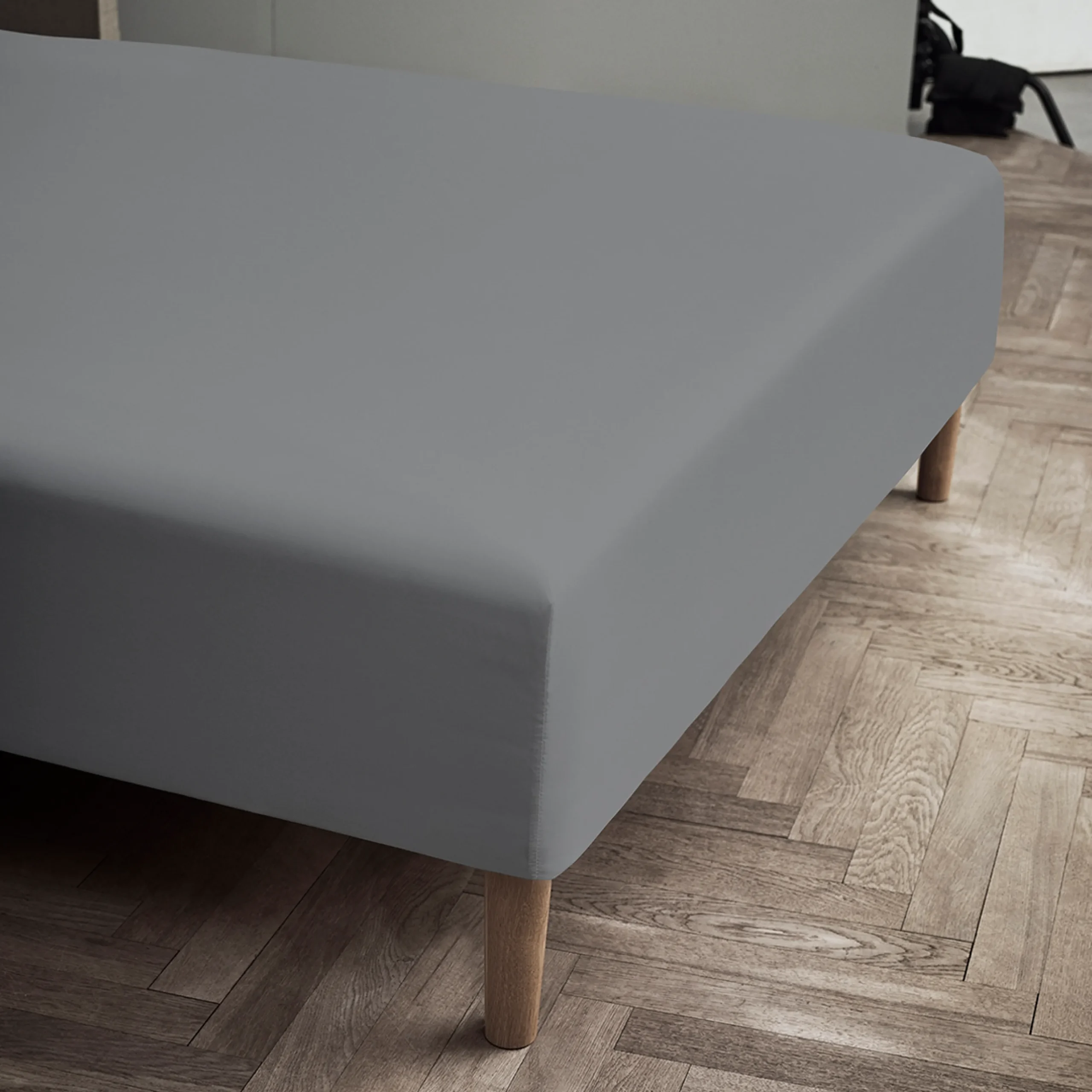 New Percale Boxlagen 180x30x210 cm grå - Køb her Lagner
