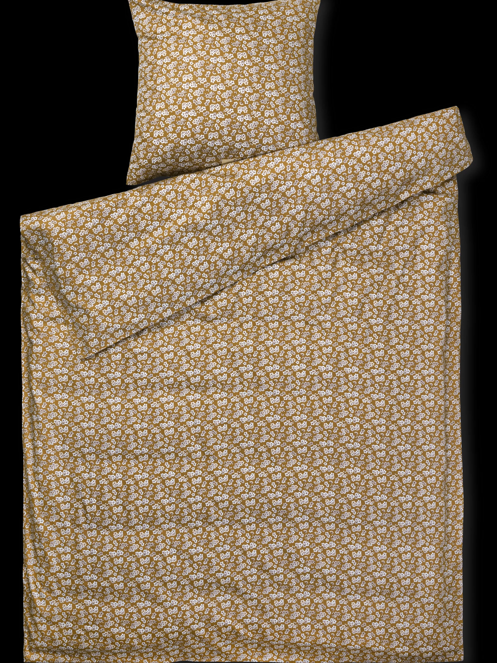 Best Pleasantly Sengetøj 150x210 cm sennep SE | Køb her Sengetæj