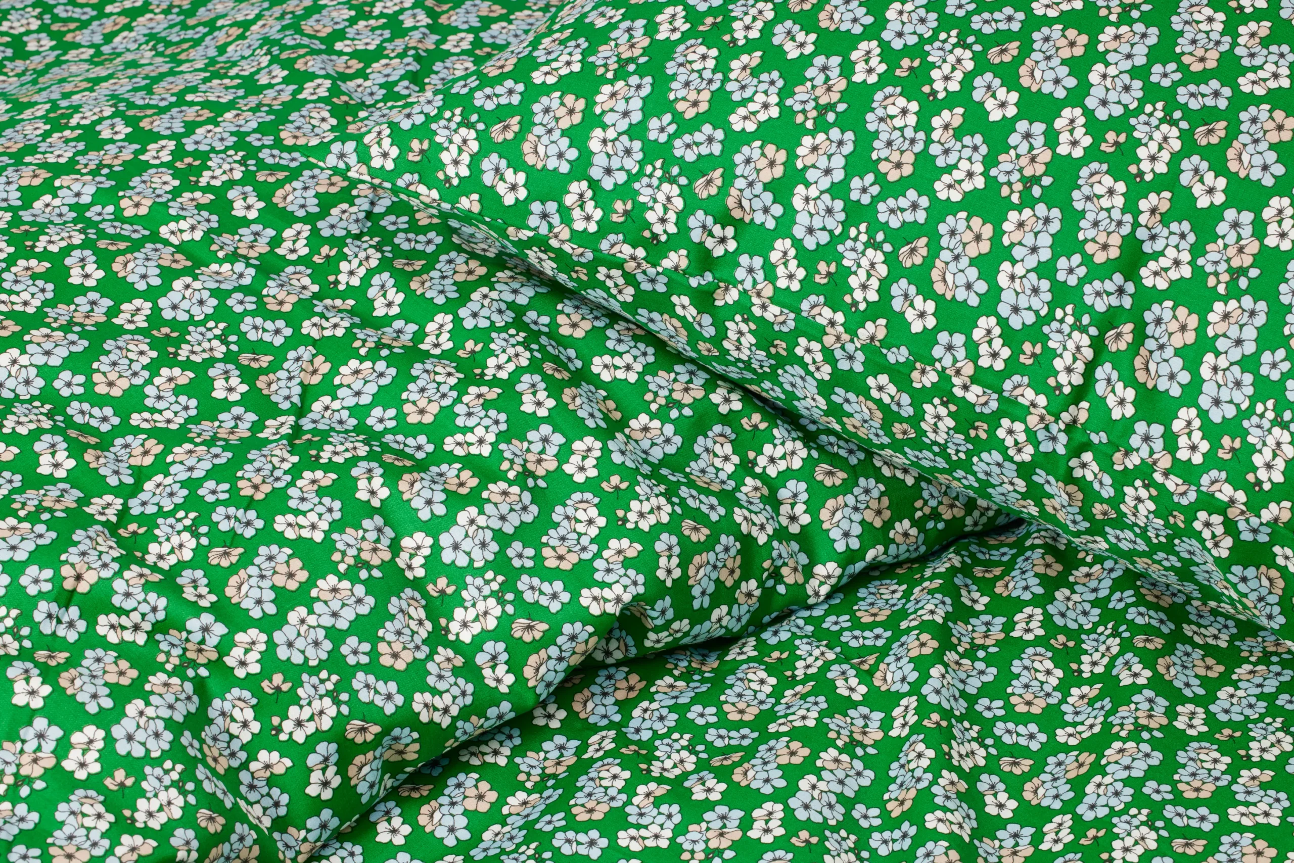 Online Pleasantly Sengetøj 220x220 cm grøn SE | Køb her Sengetæj
