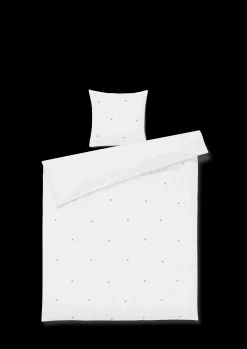 Sale Sengetøj 140x220 cm i hvid fra serien Daisy | Køb her Nyheder|Sengetæj
