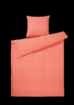 Online Sengetøj 140x220 cm i rosa fra serien Bæk&Bølge Sengetæj