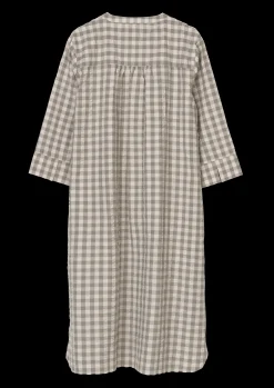 Best Sonja dress XS i grå fra serien Bæk&Bølge | Køb her Kjoler|Nattøj