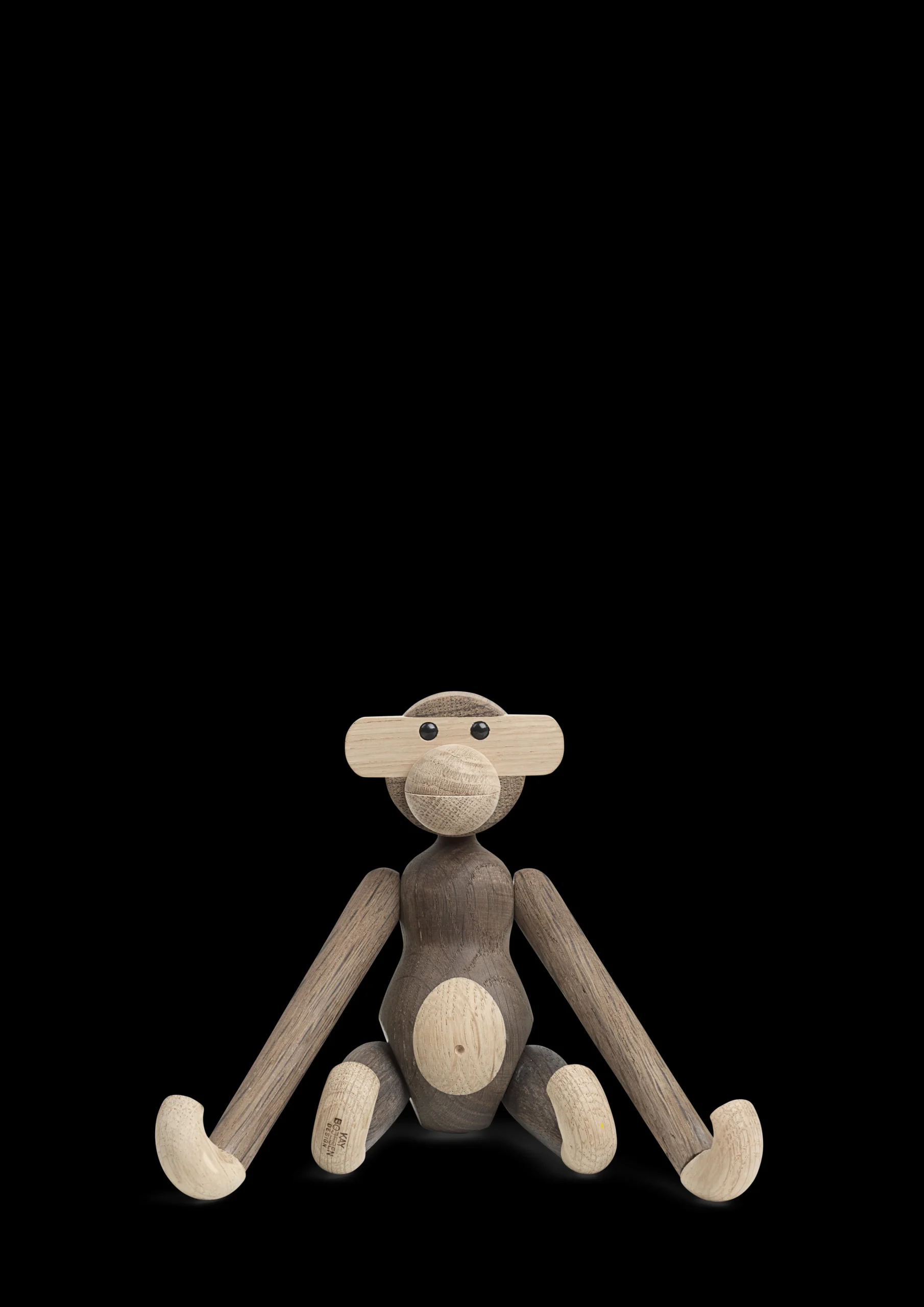 Clearance Abe lille i træ fra serien Monkey | Køb her Træfigurer & Skulpturer