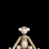 Abe lille i træ fra serien Monkey | Køb her Træfigurer & Skulpturer