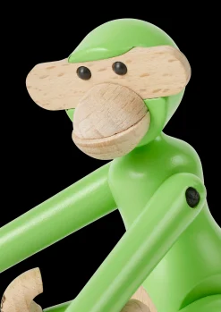 New Abe mini i grøn fra serien Monkey | Køb her Nyheder|Træfigurer & Skulpturer