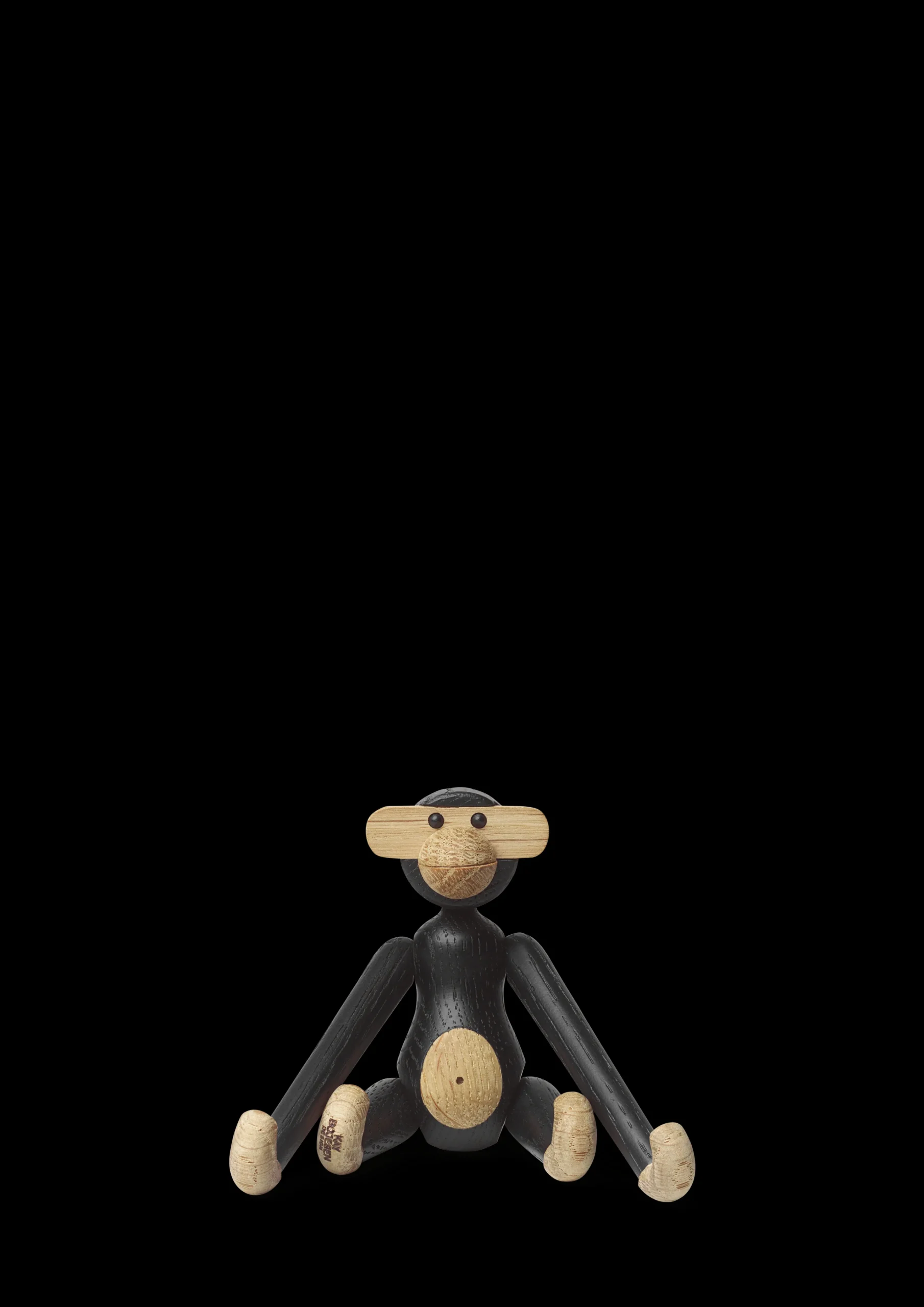 Discount Abe mini i træ fra serien Monkey | Køb her Træfigurer & Skulpturer