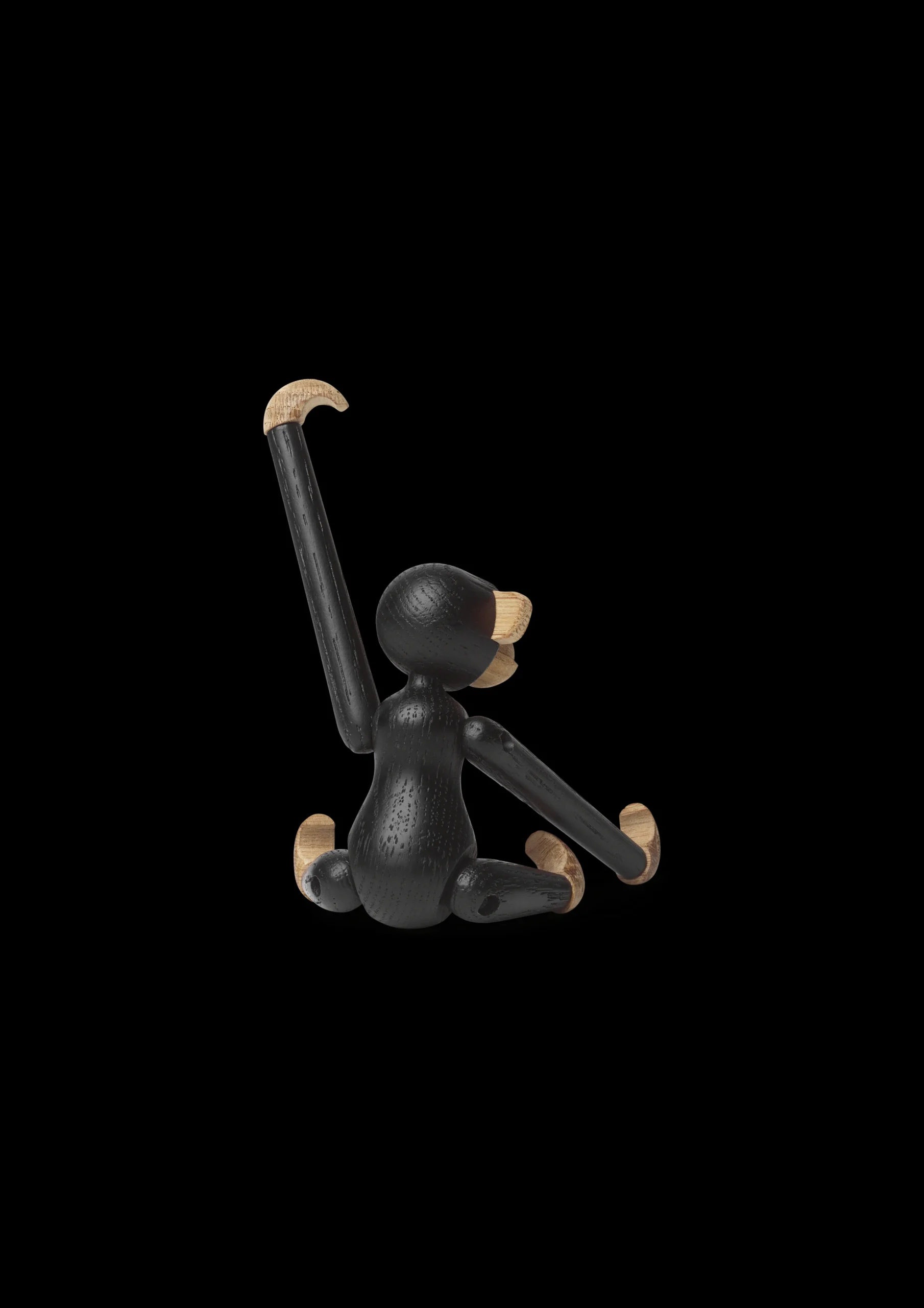Discount Abe mini i træ fra serien Monkey | Køb her Træfigurer & Skulpturer
