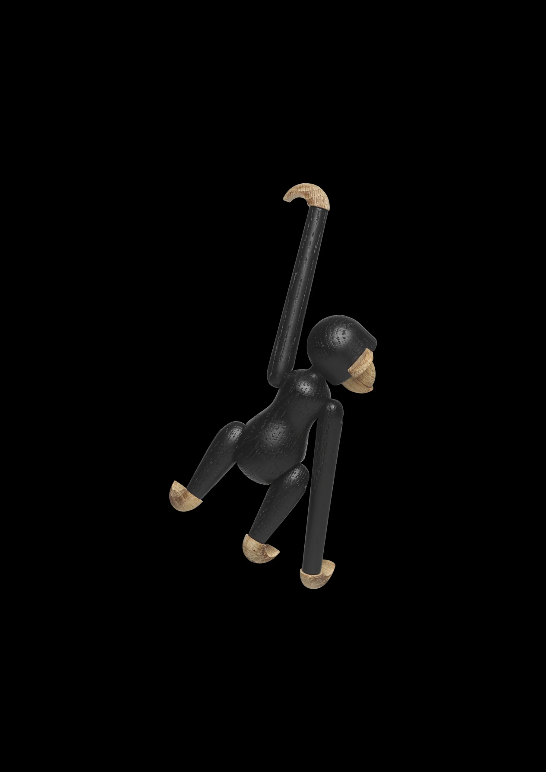 Discount Abe mini i træ fra serien Monkey | Køb her Træfigurer & Skulpturer