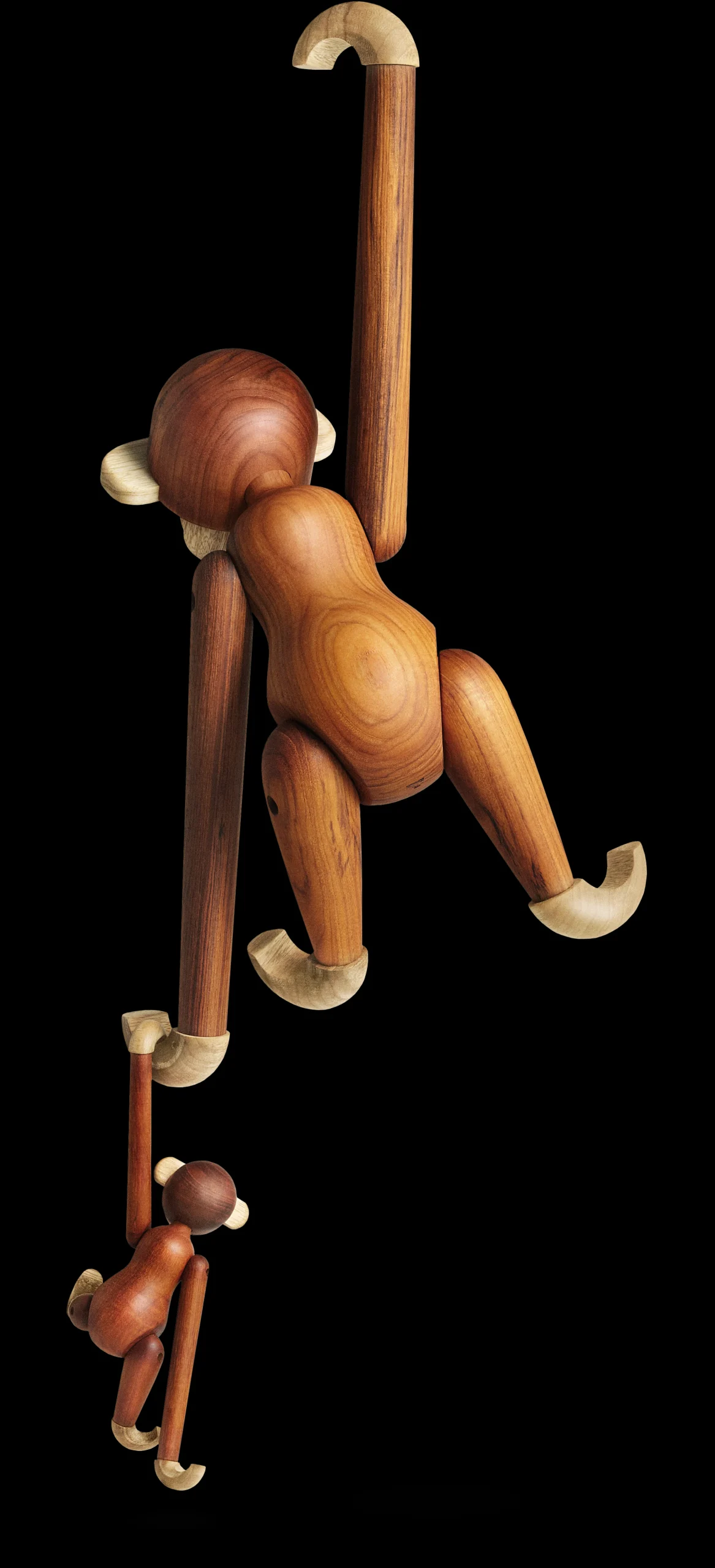Sale Abe stor i træ fra serien Monkey | Køb her Træfigurer & Skulpturer