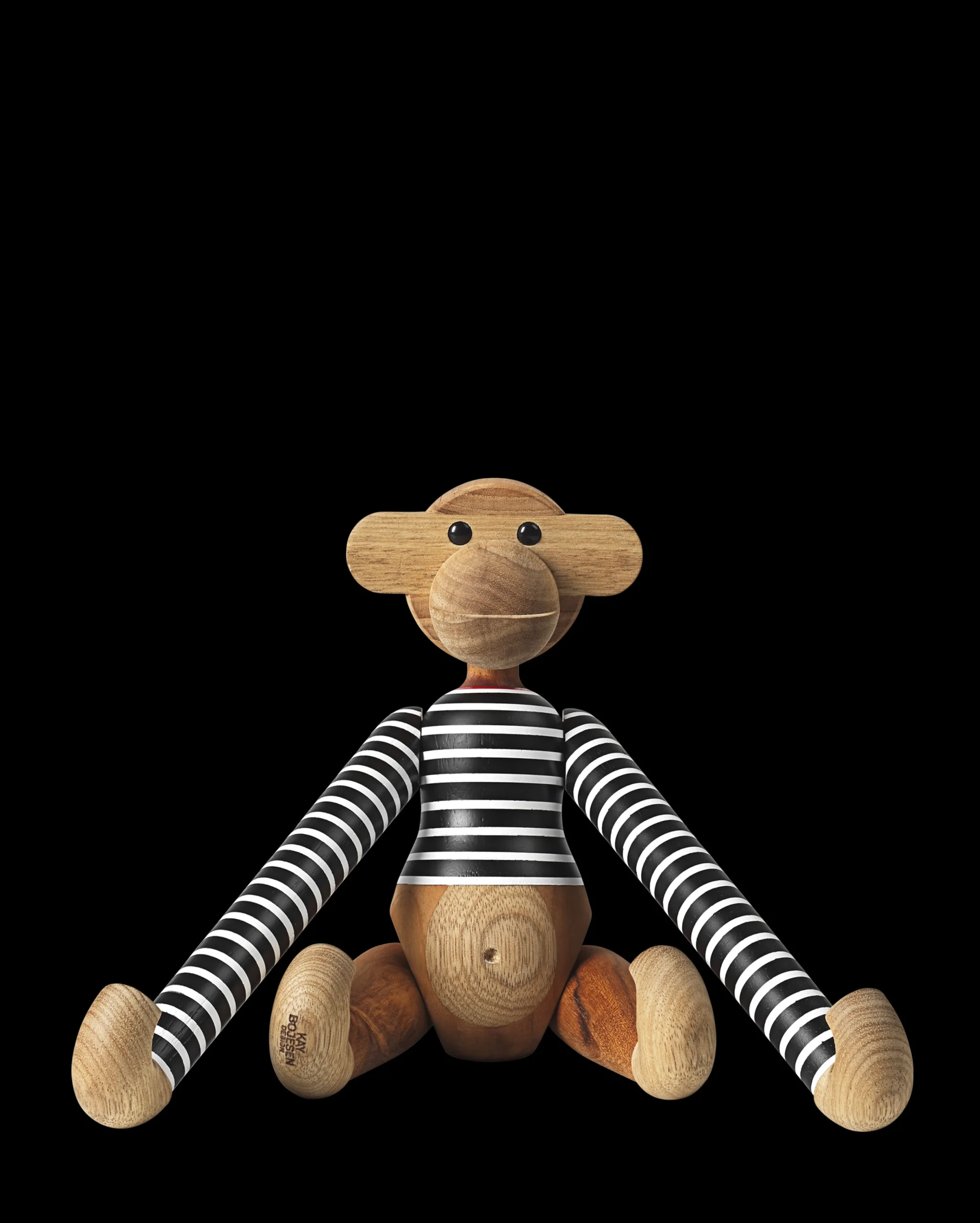 Sale Abe x Nørgaard paa Strøget mellem sort/hvid Træfigurer & Skulpturer