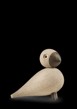 Online Alfred Sangfugl H15.5 cm i træ | Køb her Træfigurer & Skulpturer