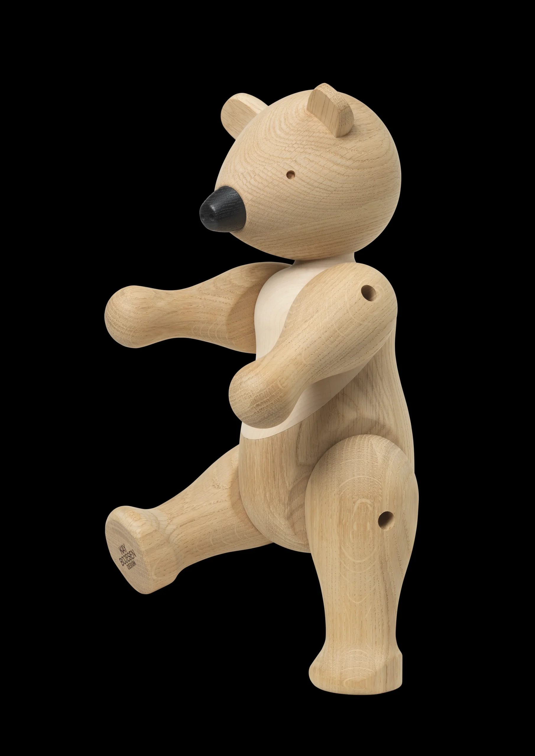 Hot Bjørn stor eg/ahorn | Køb hos Rosendahl.com Træfigurer & Skulpturer