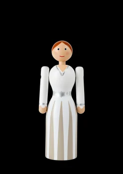 Online Brud H17 cm i hvid fra serien Figurines Træfigurer & Skulpturer|Brud Og Brudgom