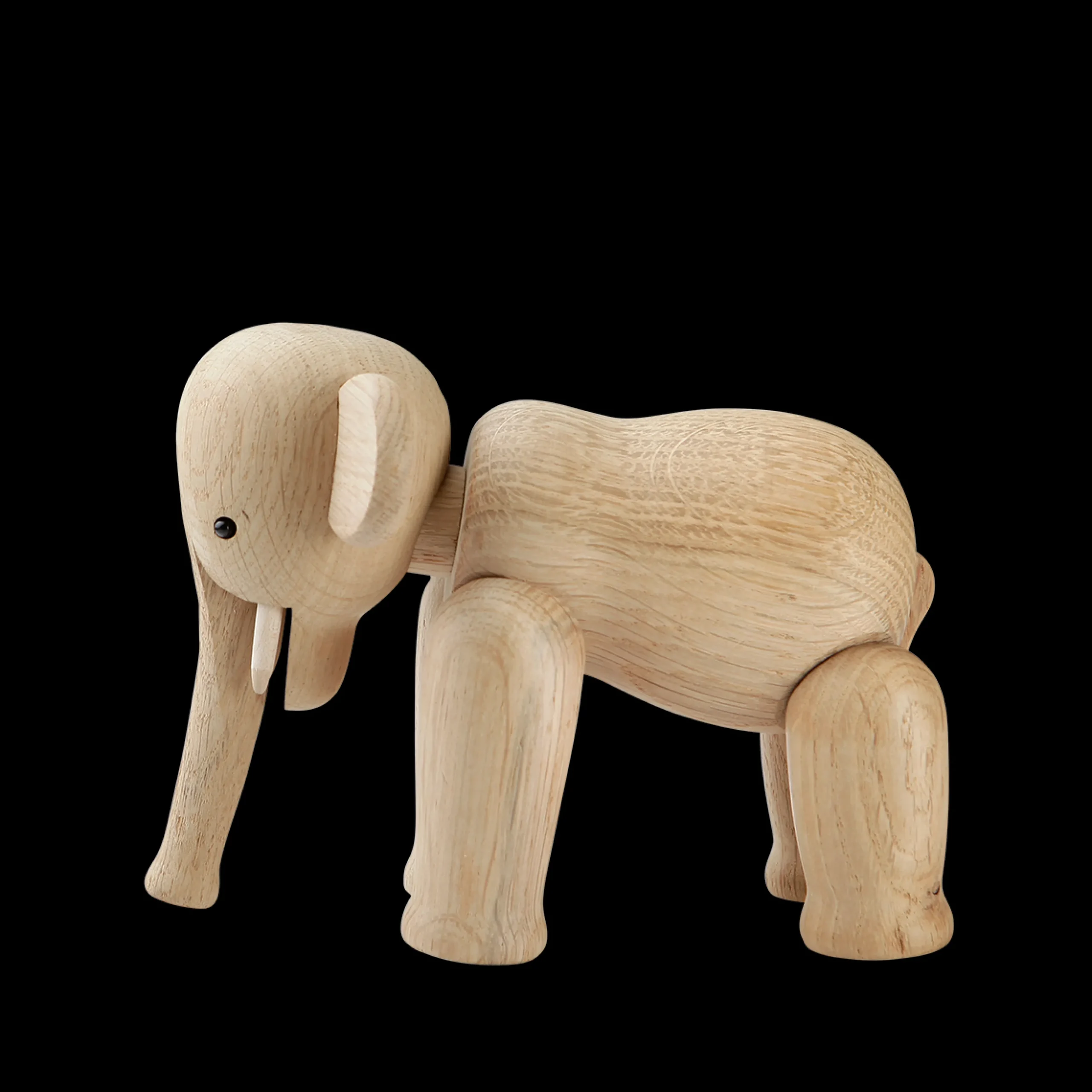 Clearance Elefant mini i træ fra serien Other animals Træfigurer & Skulpturer