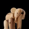 Outlet Elefant Reworked jubilæum stor mix træ | Køb her Træfigurer & Skulpturer