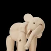 Clearance Elefant stor i træ fra serien Other animals Nyheder|Træfigurer & Skulpturer