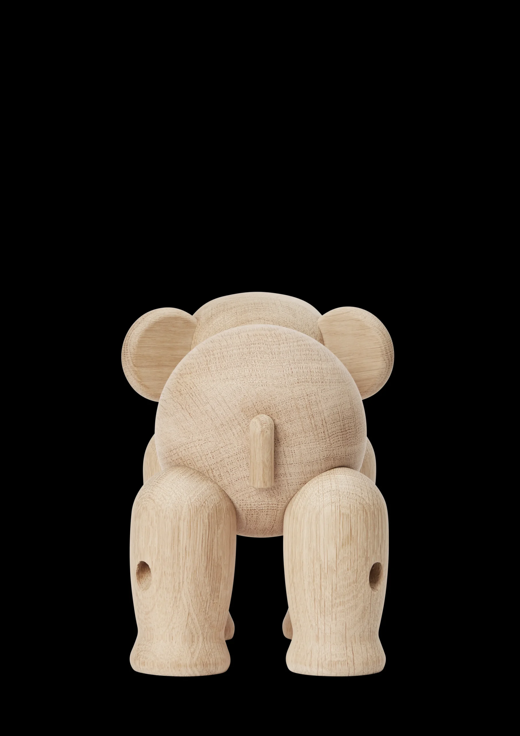 Clearance Elefant stor i træ fra serien Other animals Nyheder|Træfigurer & Skulpturer
